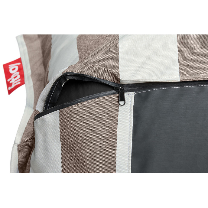 Fauteuil lounge Bonbaron Stripe Cacao Fatboy®