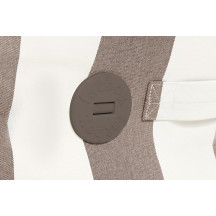 Fauteuil lounge Bonbaron Stripe Cacao Fatboy®