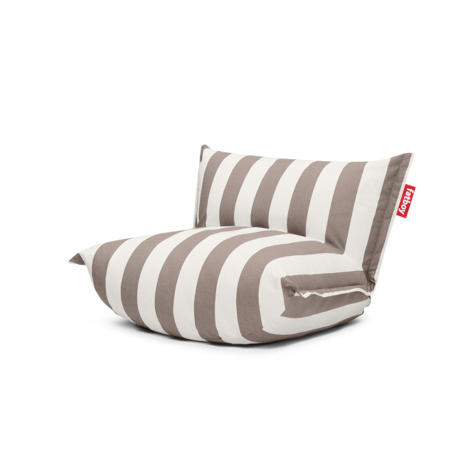 Fauteuil lounge Bonbaron Stripe Cacao Fatboy®