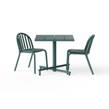 Petite table de jardin Fred Square Bistreau Dark Sage Fatboy®