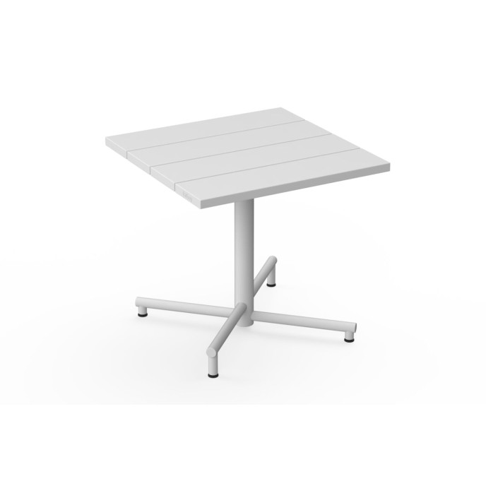 Petite table de jardin Fred Square Bistreau Light Grey Fatboy®
