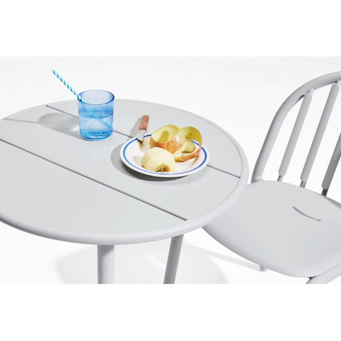 Table de jardin ronde Fred Bistreau Light Grey Fatboy®