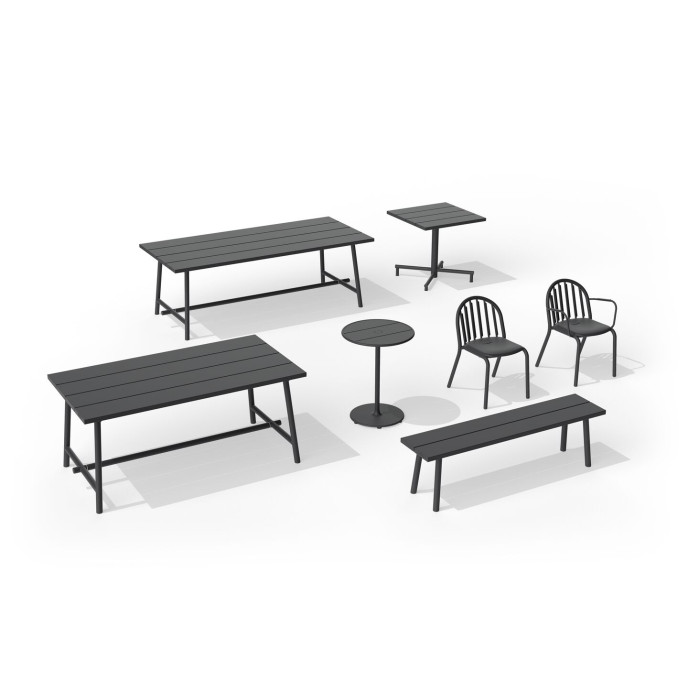 Table de jardin Fred medium Anthracite Fatboy®