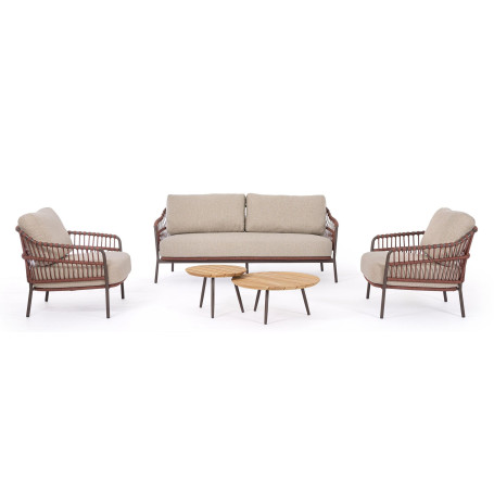 Set de 2 tables basses Talaia Java Bizzotto