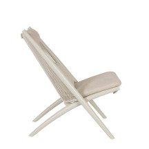 Fauteuil Lounge Aloha Sandshell Bizzotto