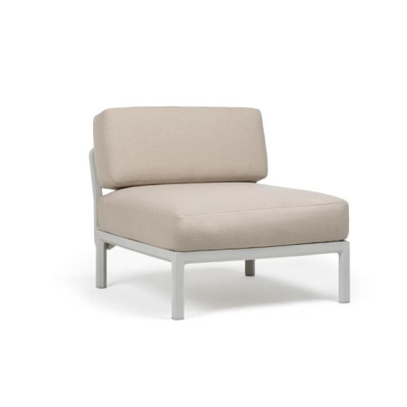 Fauteuil central Maximo - Gesso Perla Sunbrella® Nardi