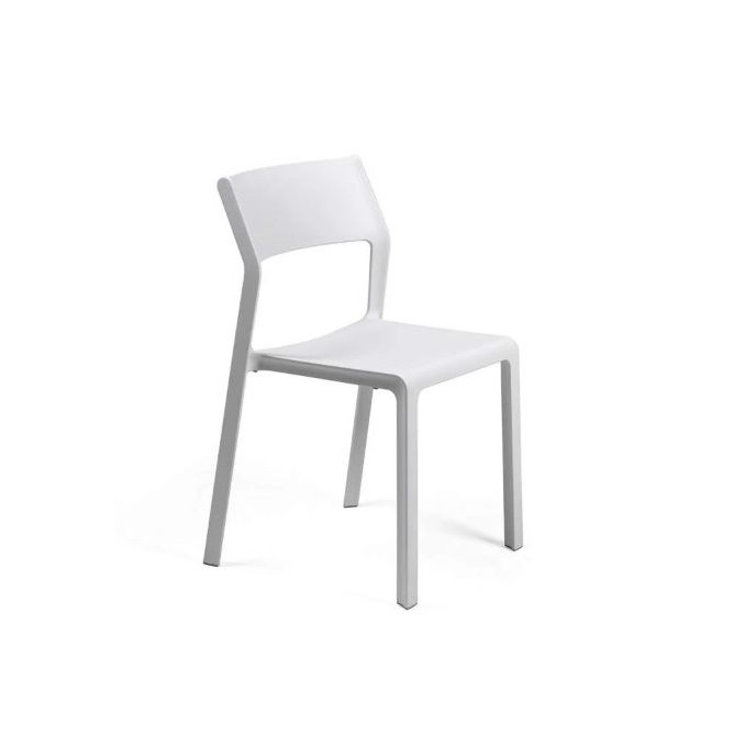 Chaise de bistrot Trill - Blanc Nardi