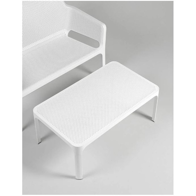 Table basse Net 100 - Blanc Nardi