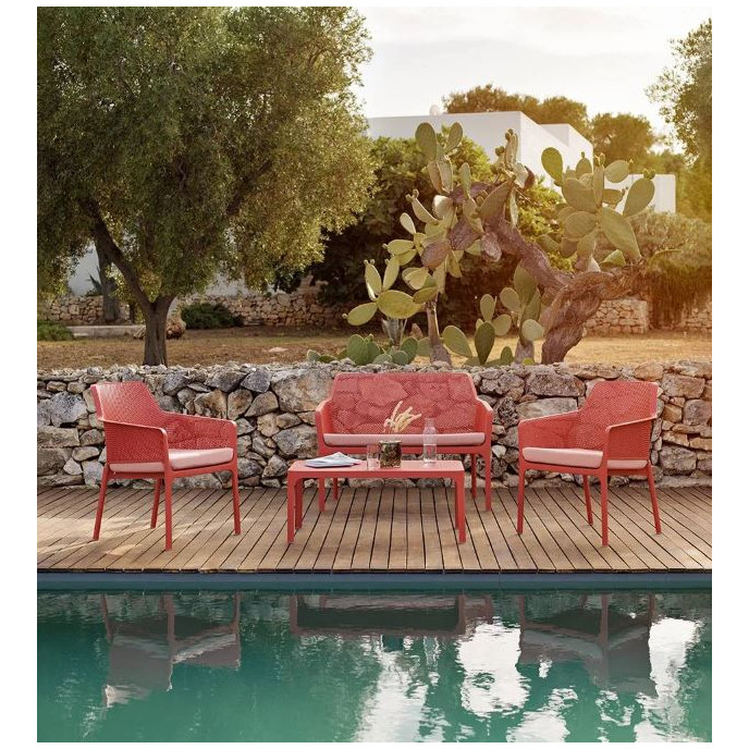 Coussin pour banc Net - Rose Nardi