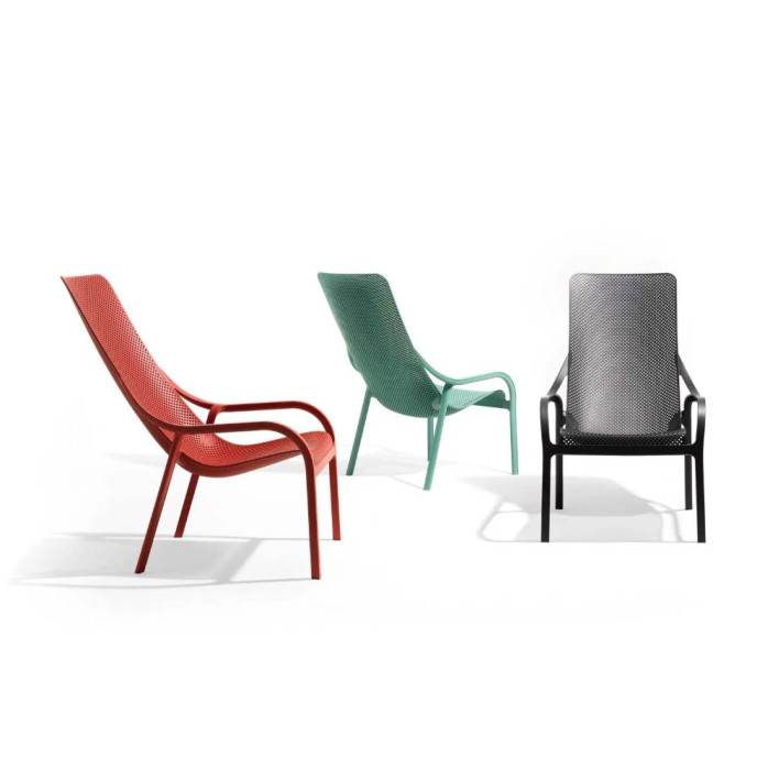 Fauteuil Net Lounge - Anthracite Nardi