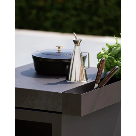 Brasero Island+ 100 PRO Gris foncé Ofyr