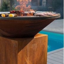 Brasero Classic+ Corten 85 Ofyr