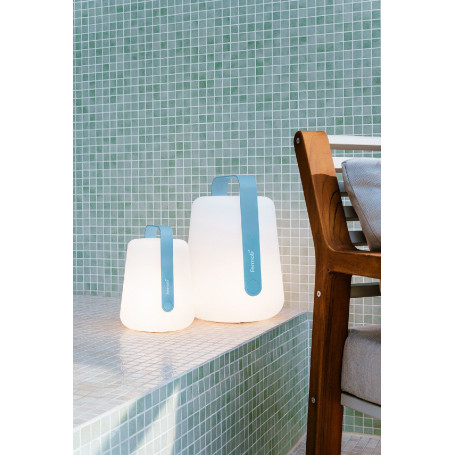 Lampe  Balad 2 H.38 cm Bleu maya Fermob