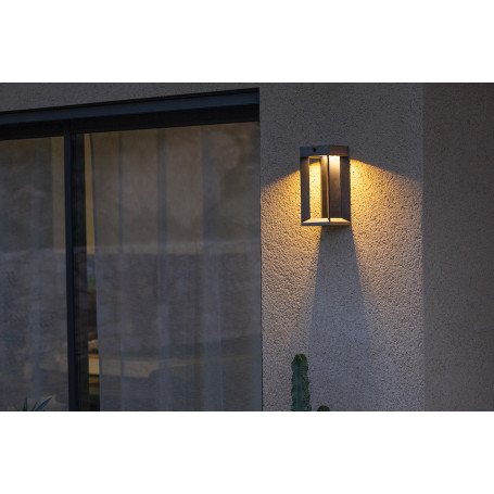 Applique solaire noir durateck - Les Jardins