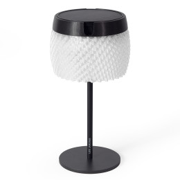 Lampe de table solaire Lolie transparent 200 lumens - Les Jardins