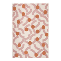 Tapis Tolede 200x290 cm Rose Idaho