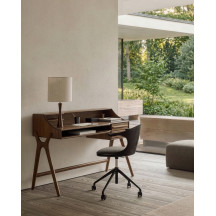 Bureau Flow en teck brun Ethnicraft