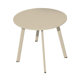 Table Basse Massaï Ø 40 cm - Crème Proloisirs