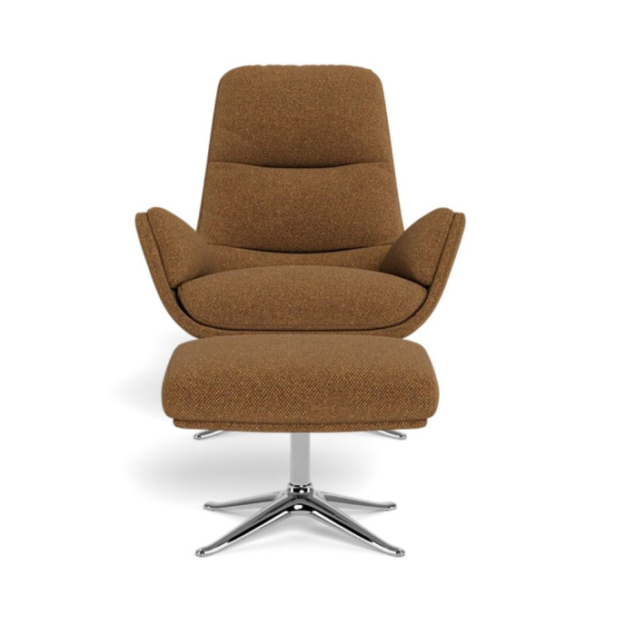 Fauteuil Moro Denno Jaune Moutarde Flexlux