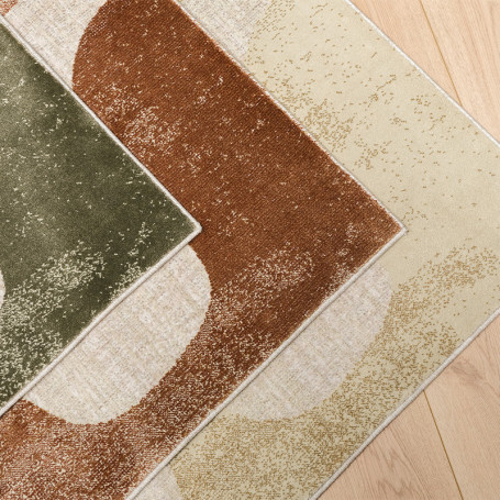 Tapis Rio 240x340 cm Kaki Idaho