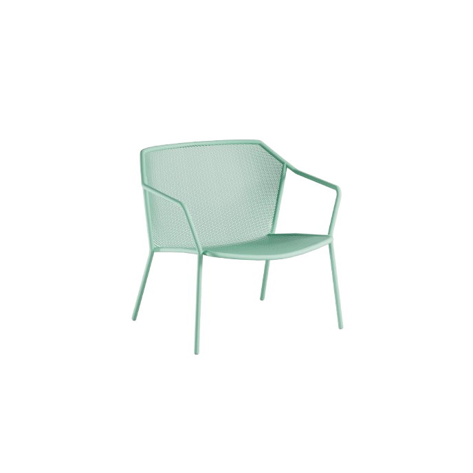 Fauteuil bas Darwin - Vert Printemps Emu
