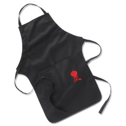 Tablier noir sangle ajustable Weber