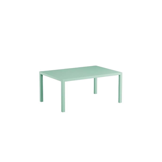 Table basse 70x100 Round - Vert Printemps Emu