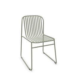 Chaise Riviera - Gris vert Emu
