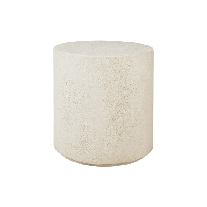 Table d'appoint Elements Ø 40 cm  en microciment Ethnicraft