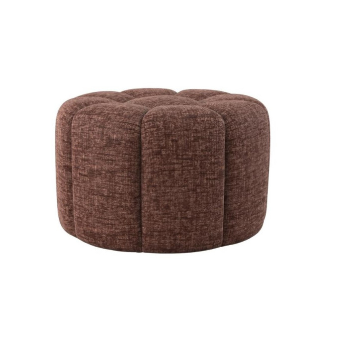 Pouf Zone Ø 60 Tissu Burano Caramel Flexlux