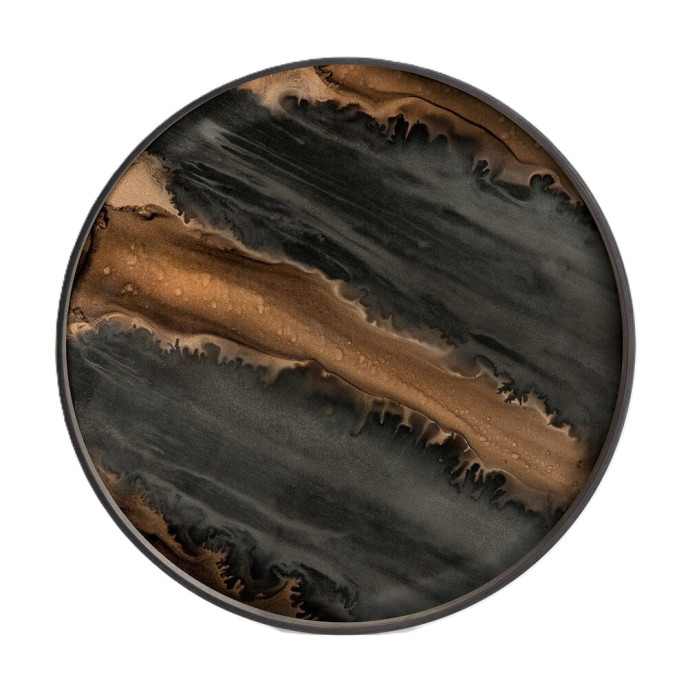 Plateau en verre organic 61 cm Ethnicraft