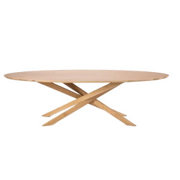 Table Mikado en chêne - ovale 267 x 138 Ethnicraft