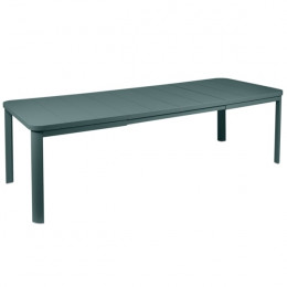 TABLE OLERON 155/255 GRIS 553226