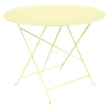 TABLE BISTRO D96 CITRON GIVRE