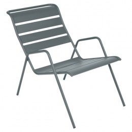 Fauteuil Bas Monceau Fermob Gris Orage