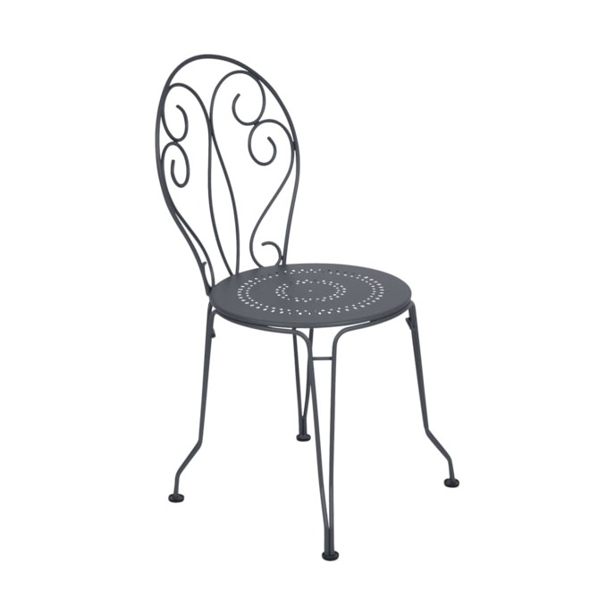 Chaise Montmartre Fermob Carbone Chaise Montmartre Fermob Carbone