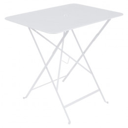 Table Bistro 77 X 57 Cm Fermob Blanc Coton