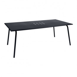 Table Xl Monceau 194X94 Fermob Carbone