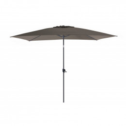 Parasol Droit Aluminium Ø 300 Cm Taupe Proloisirs