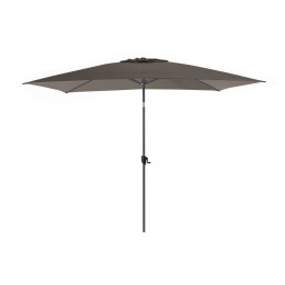 Parasol Droit Aluminium 3 X 2 m Taupe Proloisirs