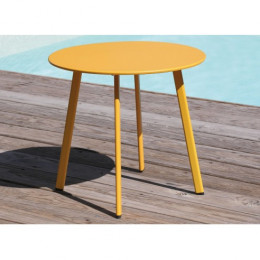 Table Basse Massaà¯ Ø 45 Cm Miel