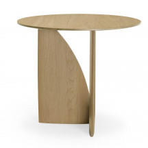 Table d'appoint Geometric en chêne Ethnicraft