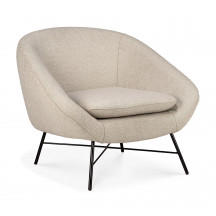 Fauteuil Barrow - blanc cassé Ethnicraft