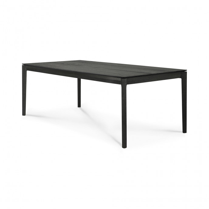 Table Bok en chêne - noir - vernis 200 x 95 Ethnicraft