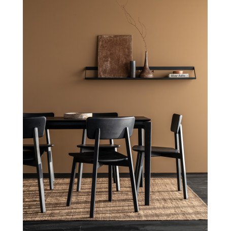 Table Bok en chêne - noir - vernis 200 x 95 Ethnicraft