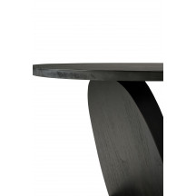 Table d'appoint Oblic en teck noir Ethnicraft