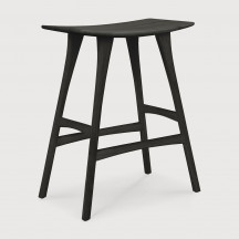 Tabouret de bar Osso en chêne noir Ethnicraft