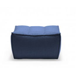Canapé N701 - repose-pieds - bleu