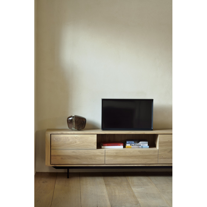 Meuble TV Shadow en chêne L 224 cm Ethnicraft