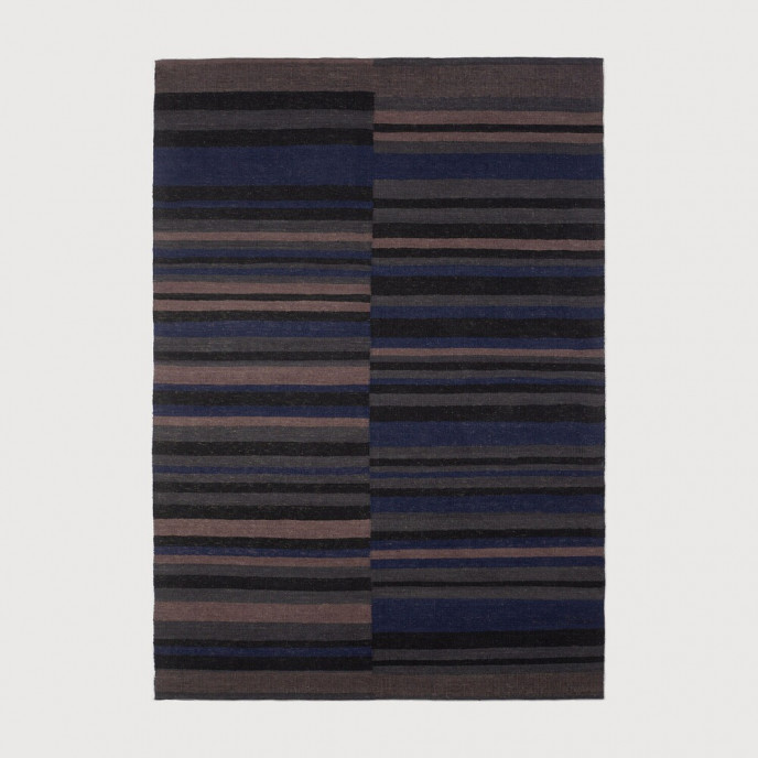 Tapis kilim Cobalt Ethnicraft